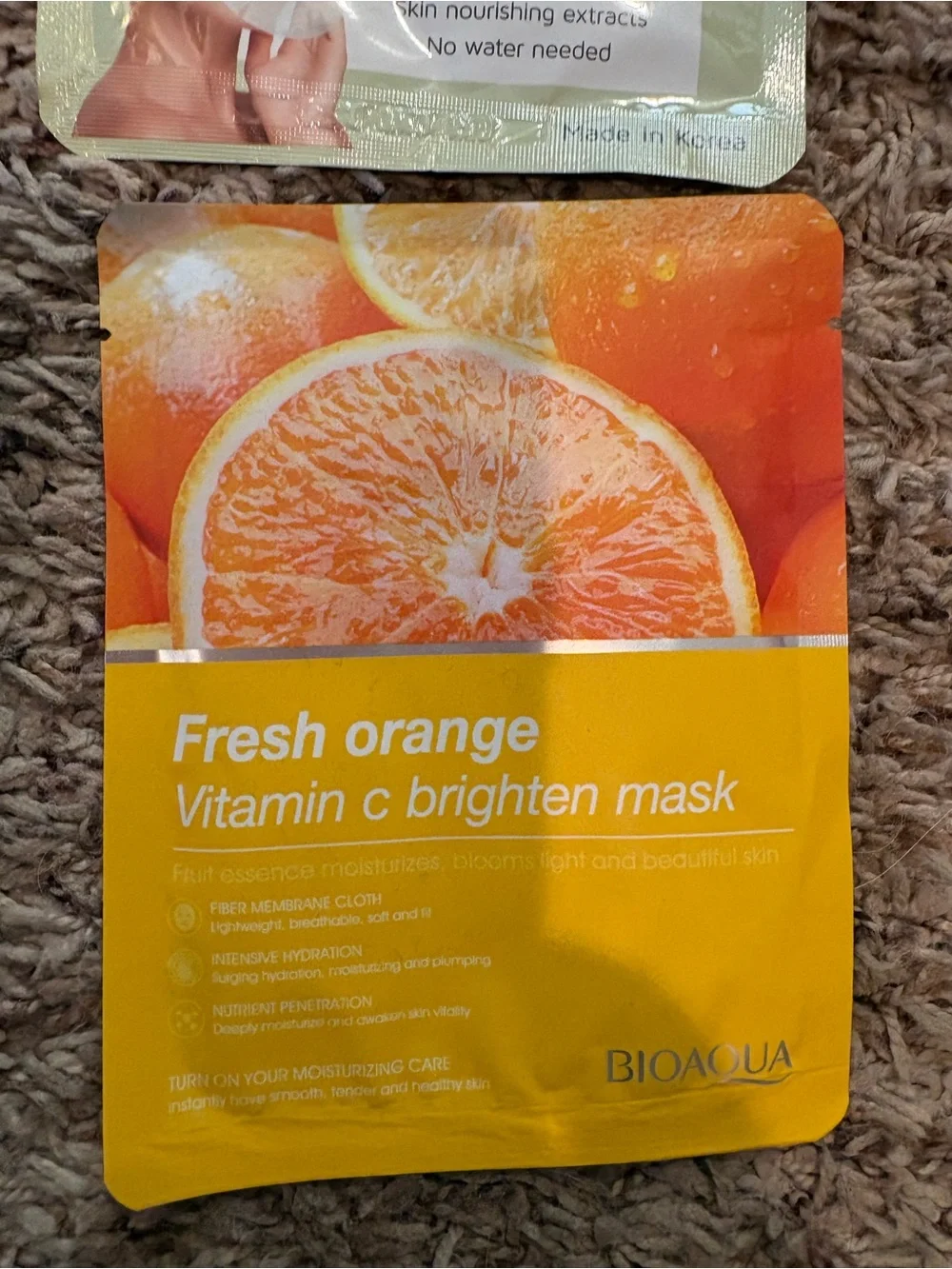 Assorted Women’s Sheet Face Masks - Hydrating Pineapple, Honey & Aloe Varieties